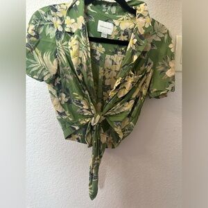 American Eagle Tie Top